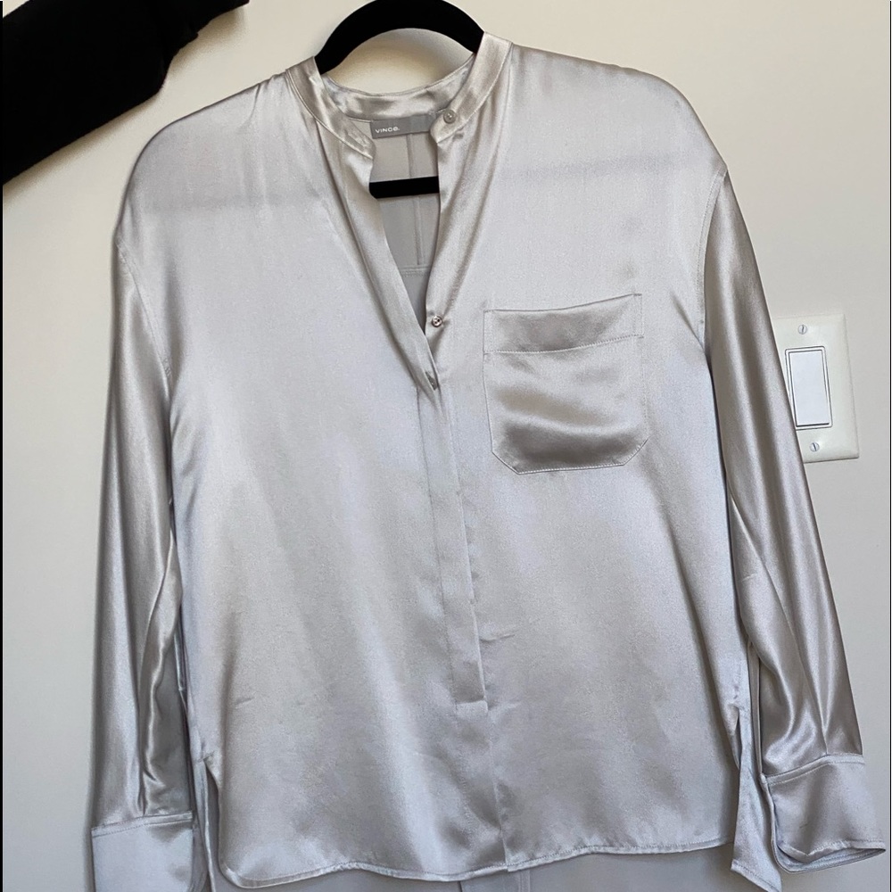 Vince Silk button down